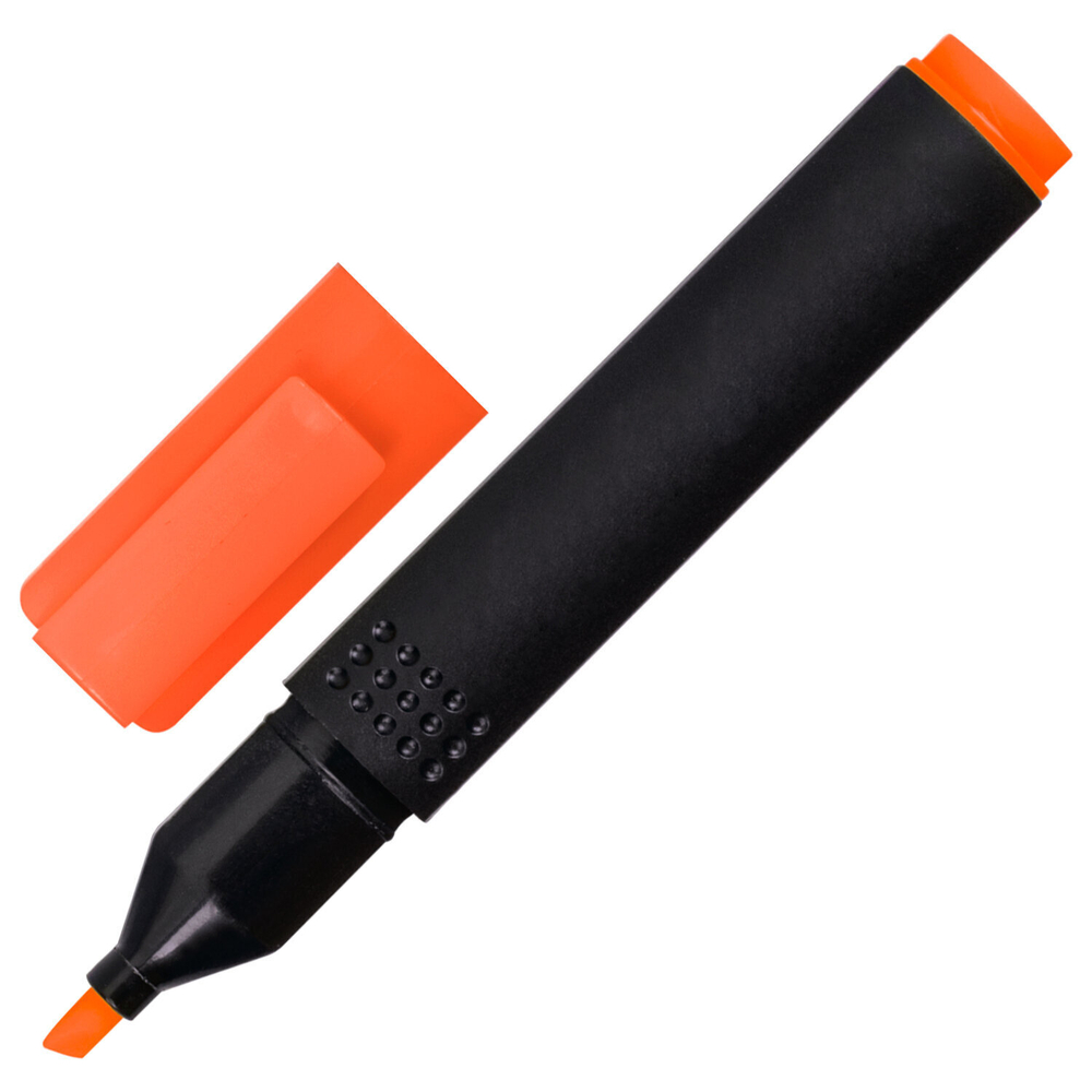 Текстовыделитель STAFF College "STICK HL-497" апельсиновый 1-4 мм (72 штуки в упаковке)