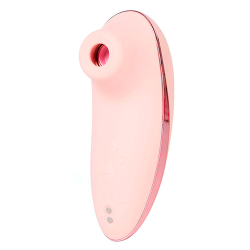 Вакуумный клиторальный стимулятор 11,6см с функцией нагрева и управлением через приложение BeYourLover Hiba HX029A