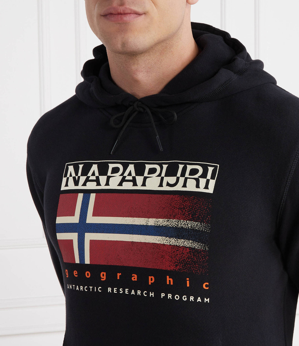 Худи B-KREIS H 041 Napapijri - черный(NP0A4HPE)