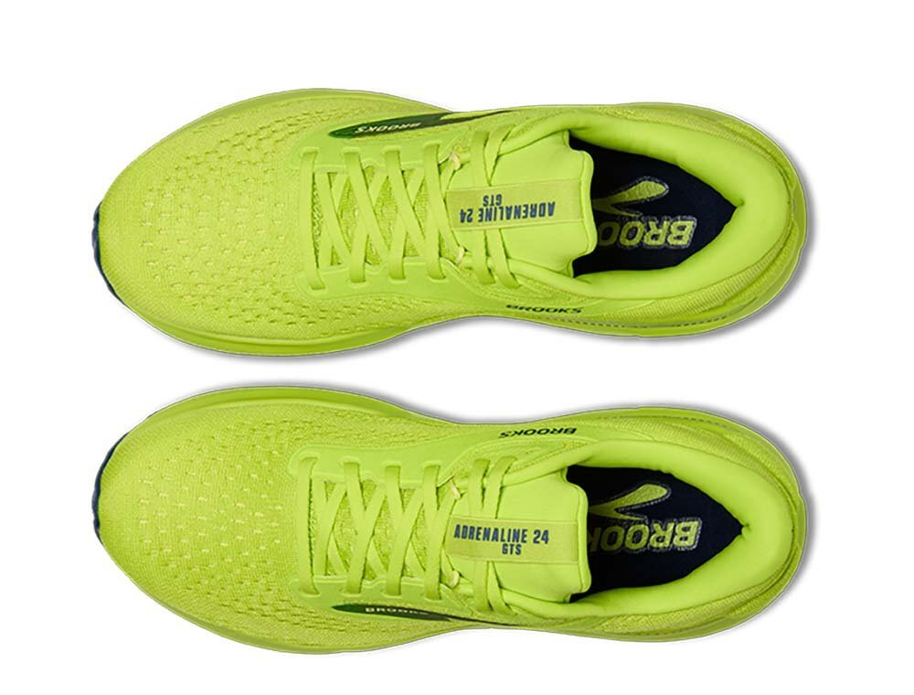 Кроссовки для бега мужские Brooks Adrenaline GTS 24 M Лайм