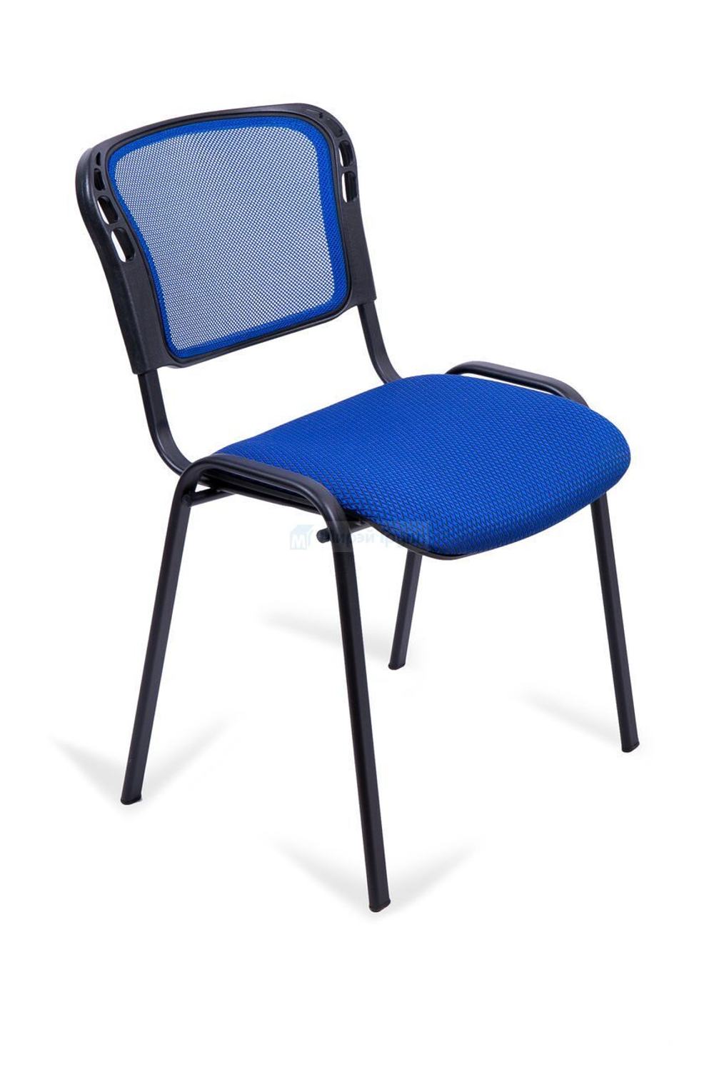 Стул для посетителей Изо черный каркас, сетка