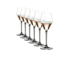 Набор бокалов для шампанского 6шт 322мл Riedel Extreme Rose/Champagne