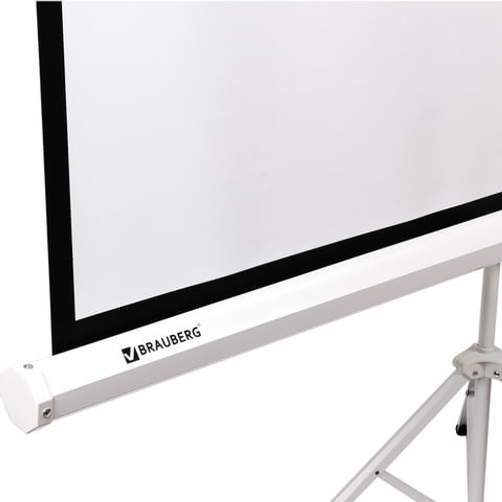Экран проекционный на треноге (150х200 см), матовый, 4:3, BRAUBERG "TRIPOD", 236732