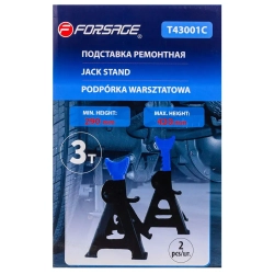 Подставка ремонтная 3т (h min 260мм, h max 435мм) (к-т 2шт.) Forsage F-T43001C