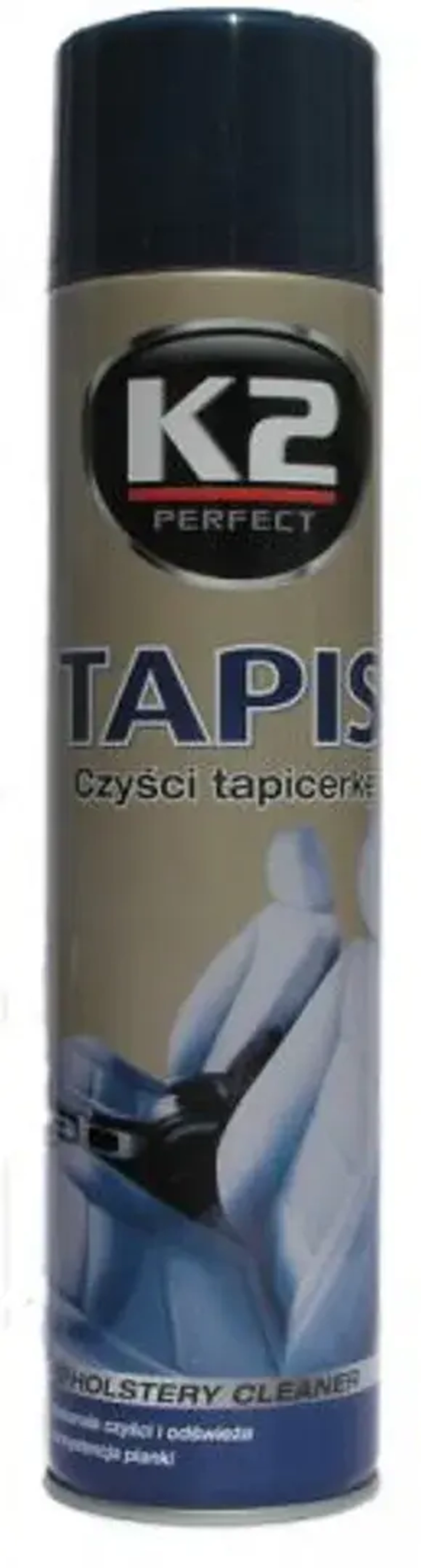 Очиститель обивки салона (пена) 600мл (аэроз) K2 Tapis (аэроз)(K206)