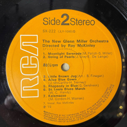 Винтажная виниловая пластинка LPThe New Glenn Miller Orchestra, Ray McKinley (Japan 1972) (Obi) In The Mood