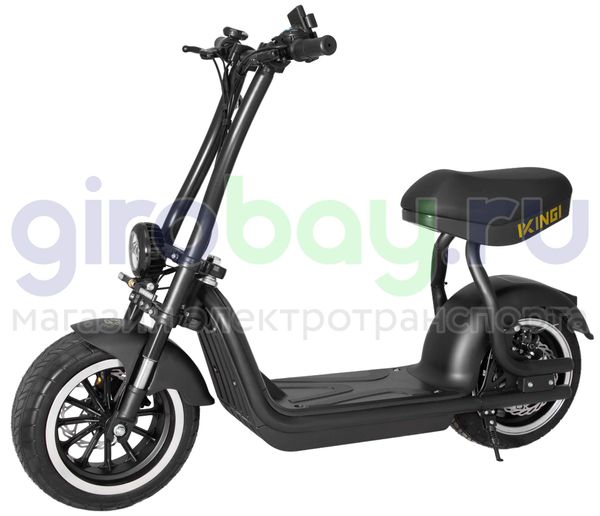 Электроскутер IKINGI X2 PRO (48V/21Ah) - Черный фото №1