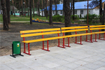 Скамейка «Полосы»
