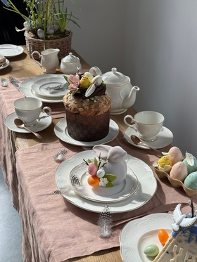 Тарелка 21 см, фарфор, "Aristocrat-Gold". Noble