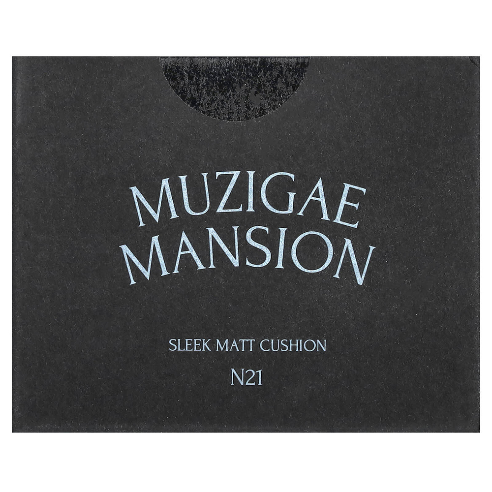 Muzigae Mansion, Sleek матирующий, кушон, N21, SPF 50, PA4+, 15 г
