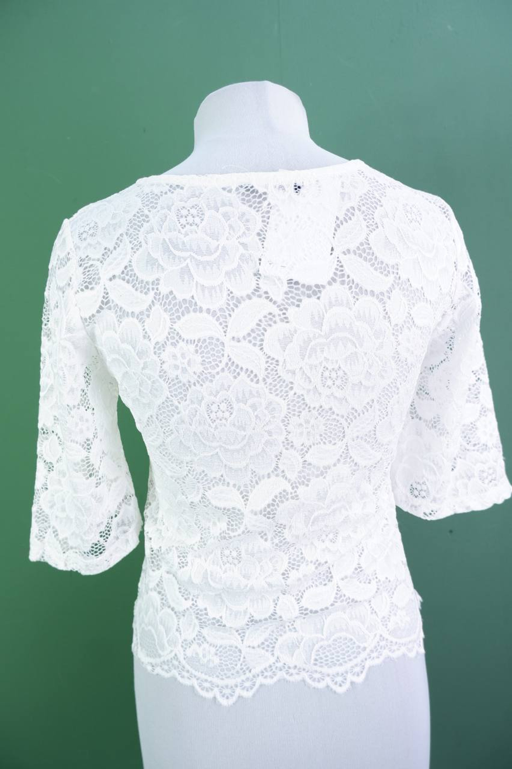 Топ made in Italy ажурный и нежный 42-44 размер