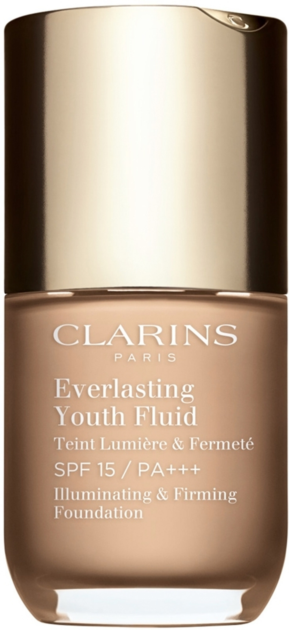 Clarins Everlasting Youth Fluid Foundation - Осветляющий тональный крем SPF 15, 30 ml