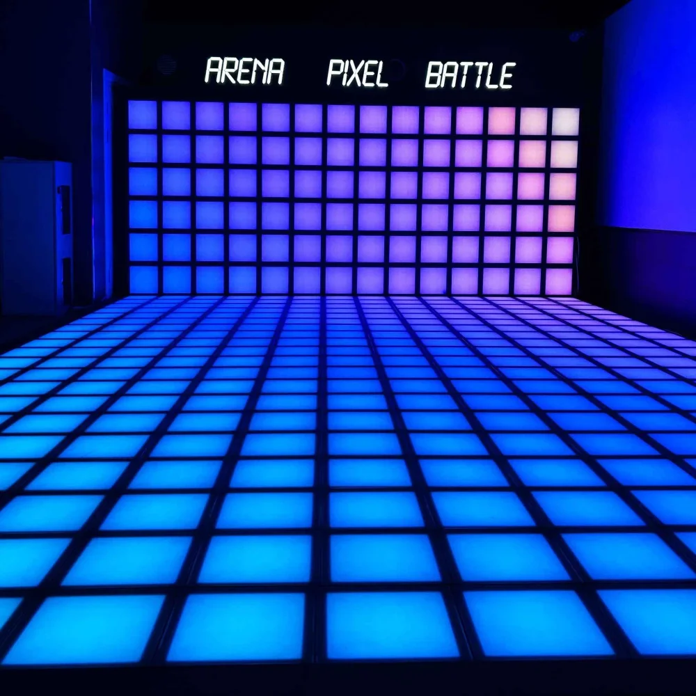Интерактивный пол «Арена Pixel Battle» 364 шт (33 кв.м)
