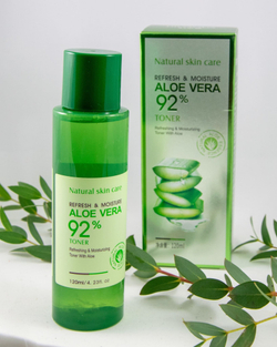 Тонер для лица с алоэ, 120 мл