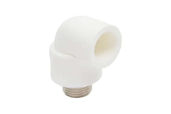 Колено TEBO сварка НР 20*1/2&quot; белый 35211