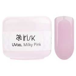 Irisk ABC Milky Pink - Гель моделирующий молочно-розовый, 15мл