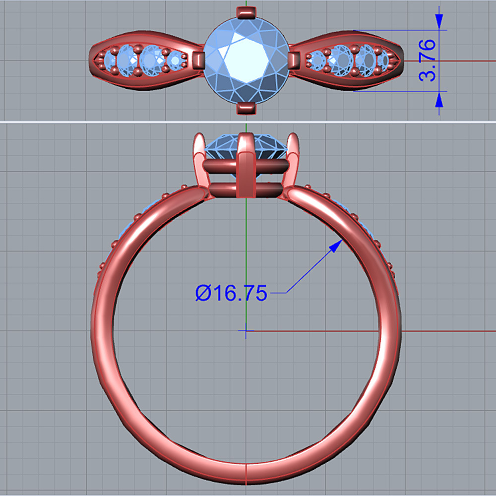 3д модель кольца для 3д принтера