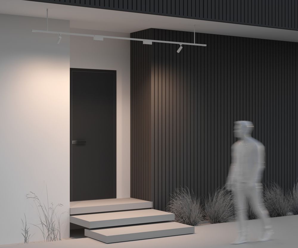 Жесткий подвес для уличной трековой системы Maytoni Elasity IP O-TR001-HL-W300