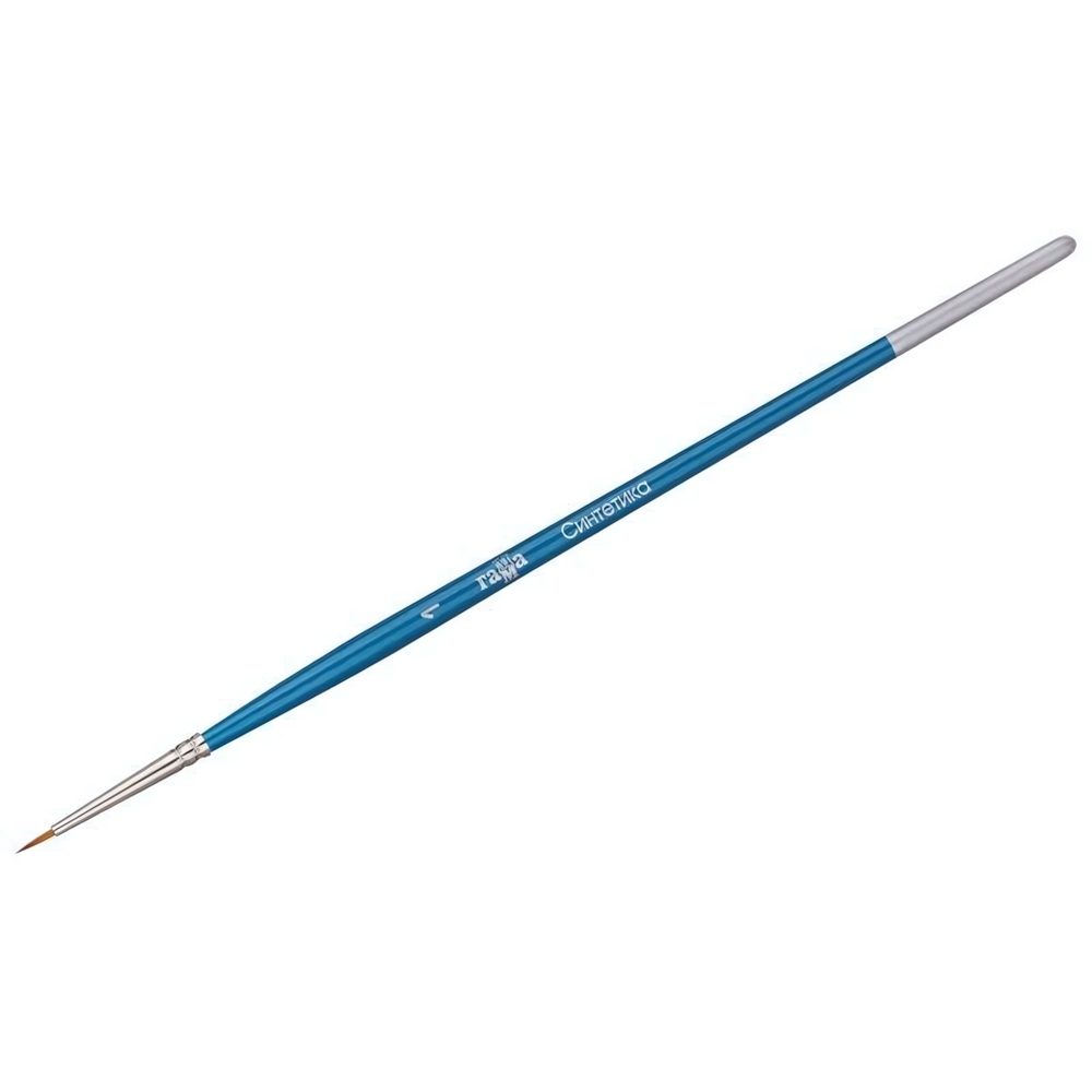 Кисть №1 синтетика, плоская (Гамма)