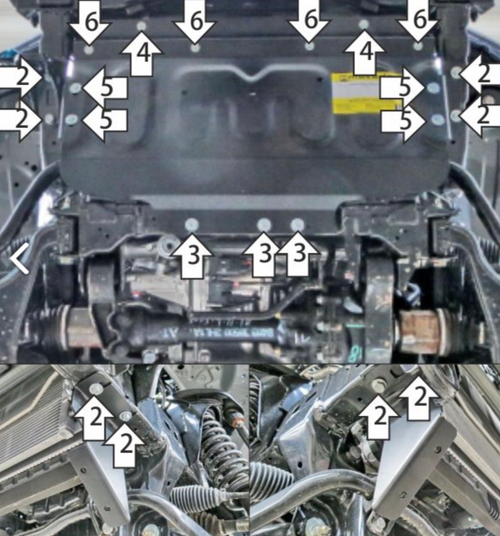 Защита радиатора для Oting Paladin 2023- Motodor.78607
