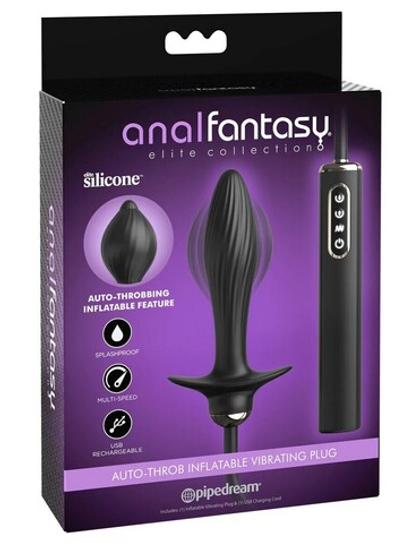 Auto-Throb Надувная вибропробка