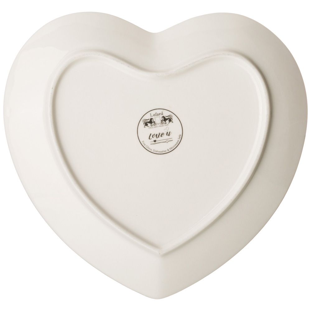 ТАРЕЛКА LEFARD "LOVE YOU" СЕРДЦЕ 16,5 СМ (КОР=64ШТ.)