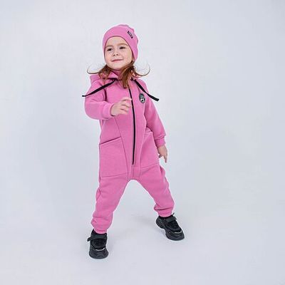 Transformer jumpsuit with flap - Rose