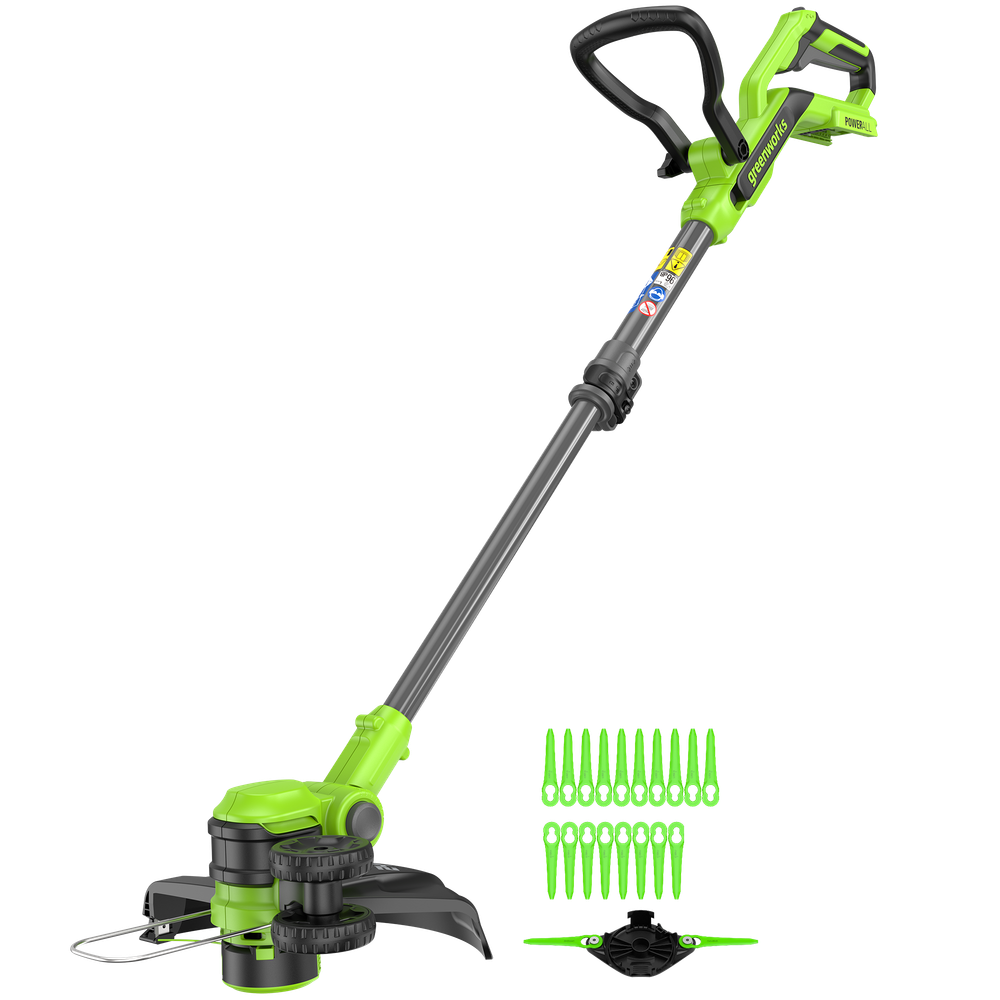 Триммер аккумуляторный Greenworks G24LT301, 24V, 30 см, без АКБ и ЗУ (2113207)