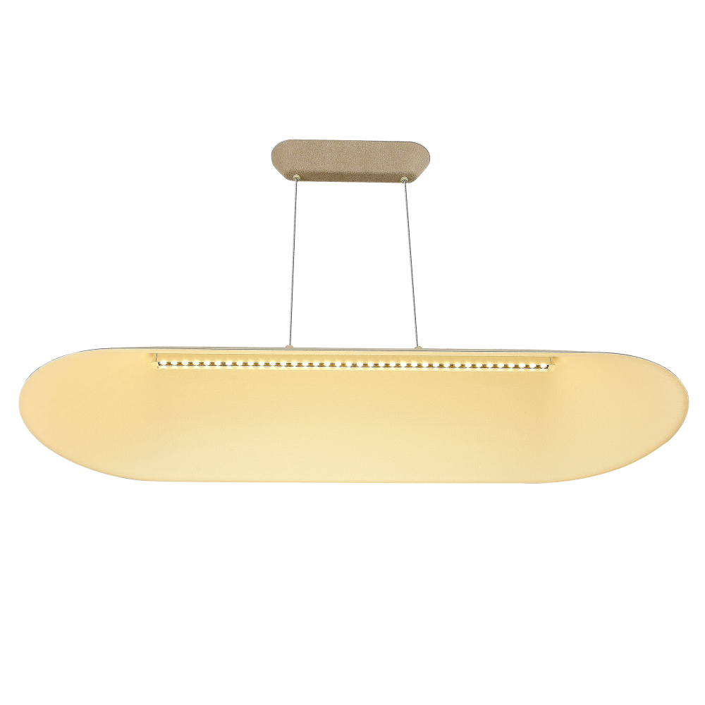 SL3001.813.01 Светильник подвесной ST-Luce Бежевый,Белый/Бежевый,Белый LED 1*32W 3000K SENTITO