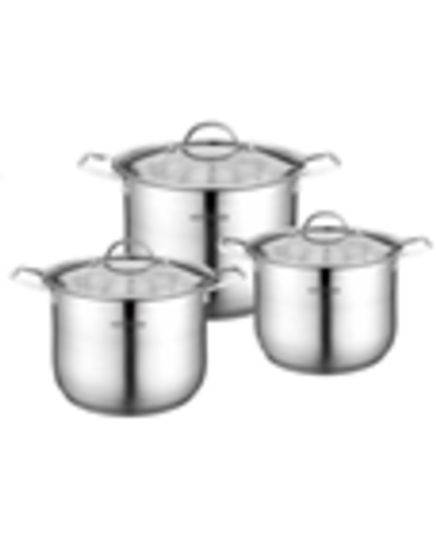НМ 6679 набор кастрюль, нерж. сталь, 6 предм.( 1 шт.)