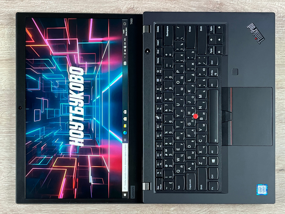 Ноутбук Intel Lenovo ThinkPad T490, 14 FHD IPS, core i5-8265U, 8 Gb RAM, 256 Gb SSD, Win Pro, русская клавиатура