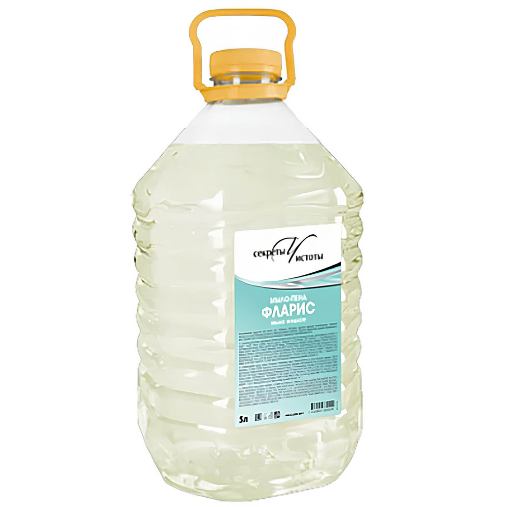 Жидкое Мыло-пена СЕКРЕТЫ ЧИСТОТЫ "ФЛАРИС" ПЭТ 5л