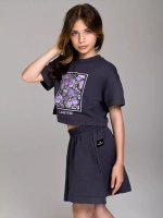 Костюм для девочки, футболка и шорты