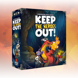 Keep the Heroes Out! / Героям Тут не Место - настольная игра, английский язык