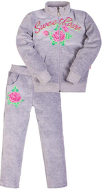 Костюм д/дев,серый меланж,р.92,Bonito,BK201KP