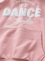 Толстовка с капюшоном для девочки Next E84-487, Розовый