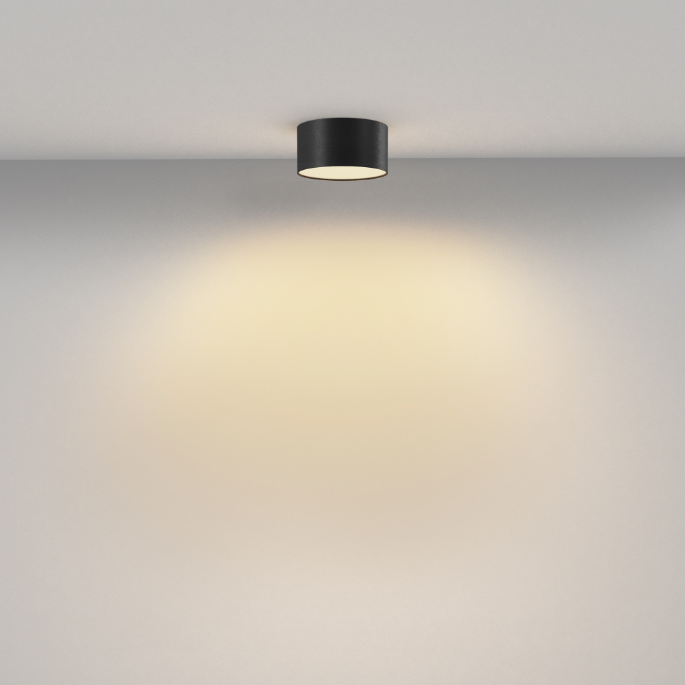 Потолочный светодиодный светильник Maytoni Zon C032CL-12W2.7K-RD-B