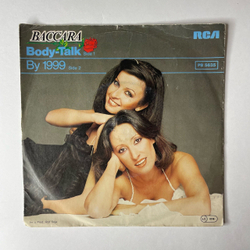 Винтажная виниловая пластинка 7 дюймов (маленькая пластинка) Baccara Body Talk (Германия 1979)