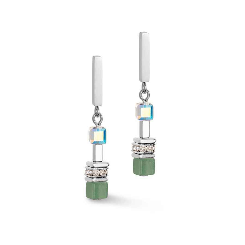 Серьги Coeur de Lion Light Green 5085/21-0520