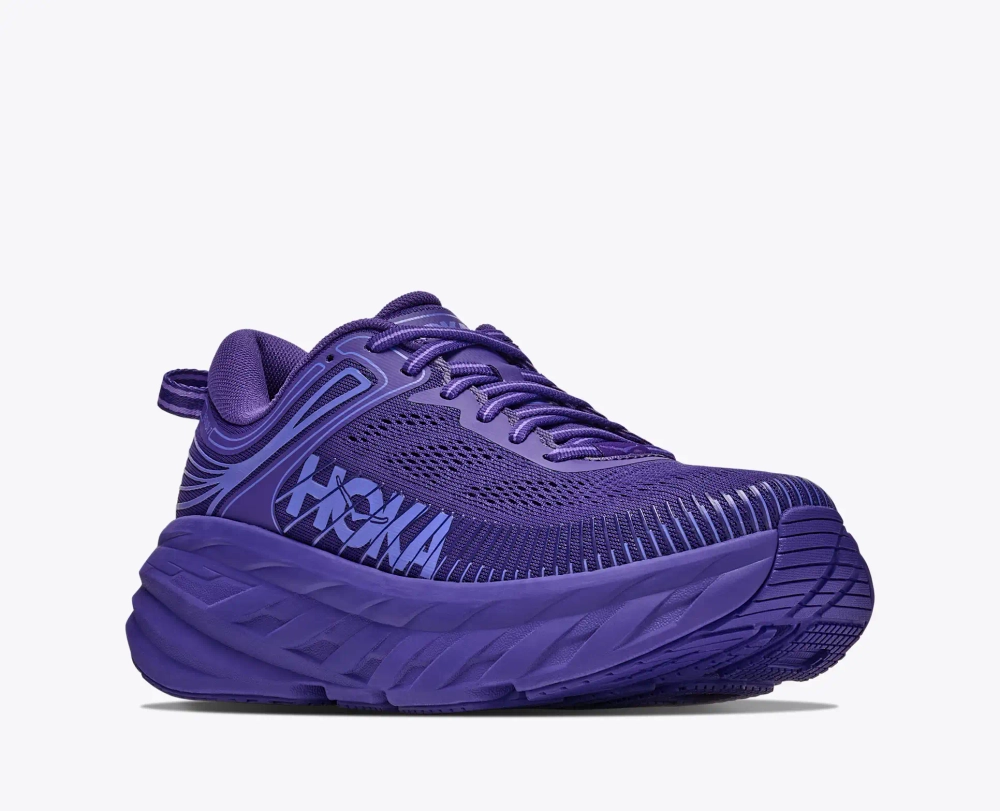 Женские кроссовки Hoka Bondi 7 - Cosmic Purple / Cosmic Purple