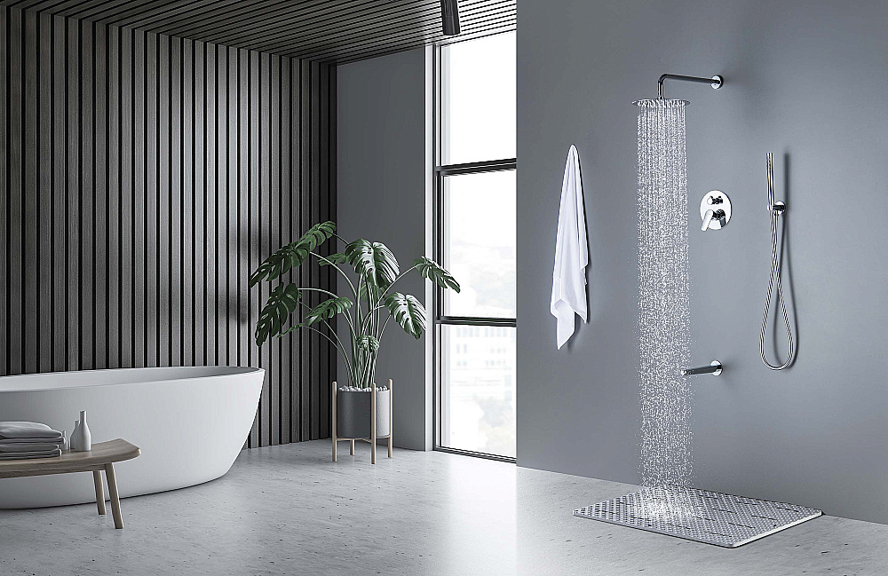 Душевая система Aquatek БЕТТА Set 4 в 1 AQ1173CR хром