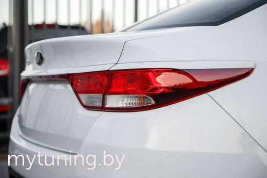 Реснички на фонари задние для Kia Rio IV