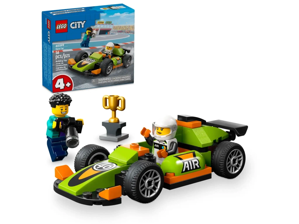 Конструктор LEGO City 60399 Зеленый гоночный автомобиль