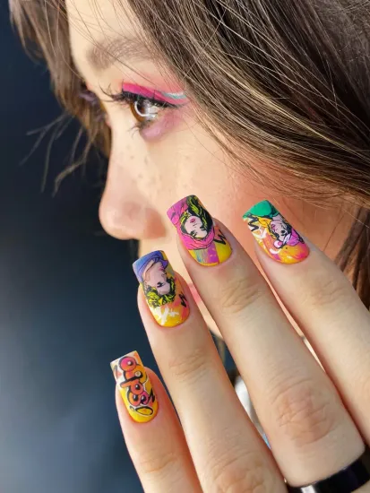 Пластина для стемпинга Enigmanic Stamping №029