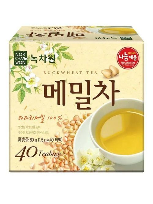 Чай гречишный в пакетиках Nokchawon Buckweat 40 пак