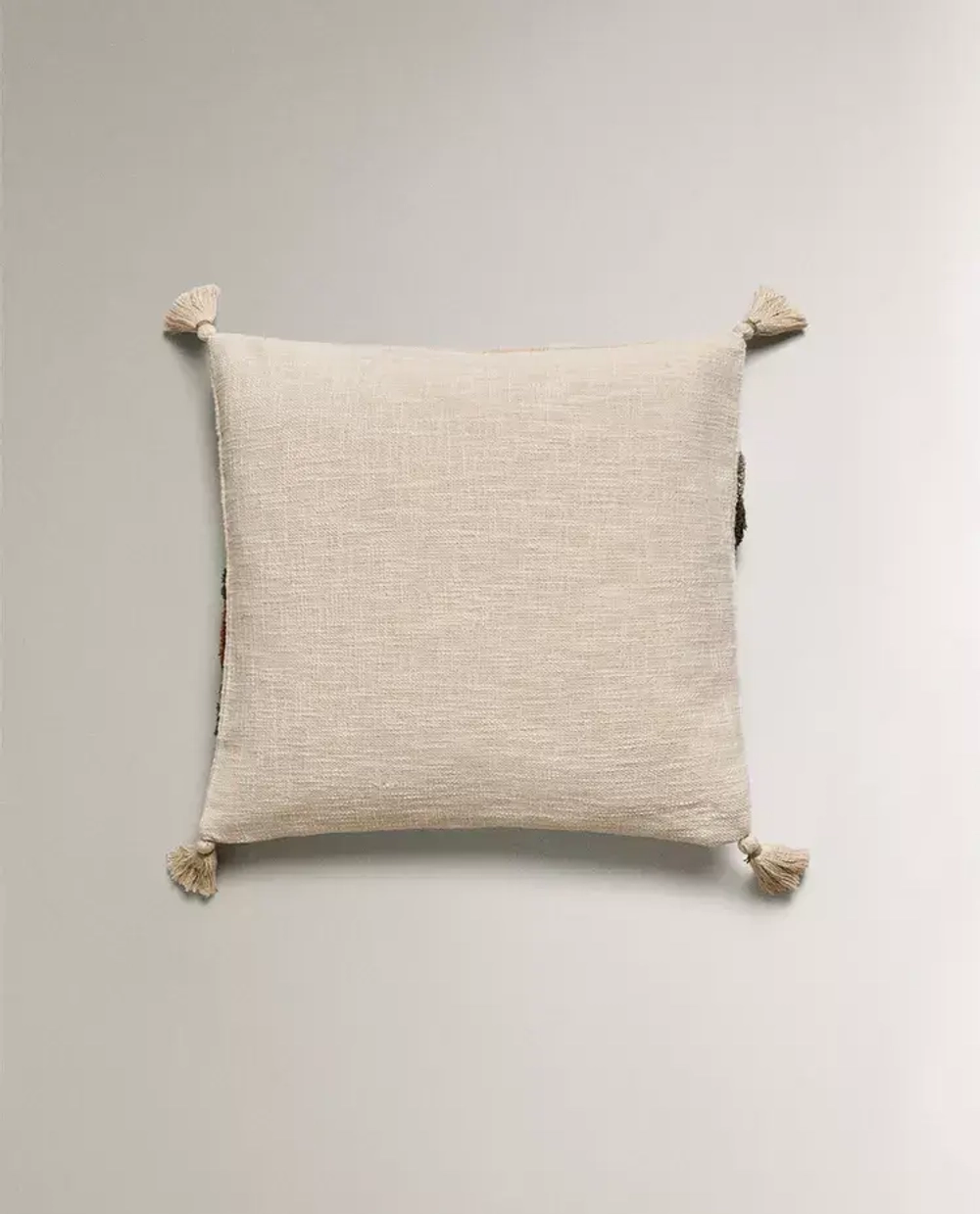 ZARA HOME НАВОЛОЧКА ДЛЯ ДЕКОРАТИВНОЙ ПОДУШКИ С УЗОРАМИ, ЗЕЛЕНЫЙ