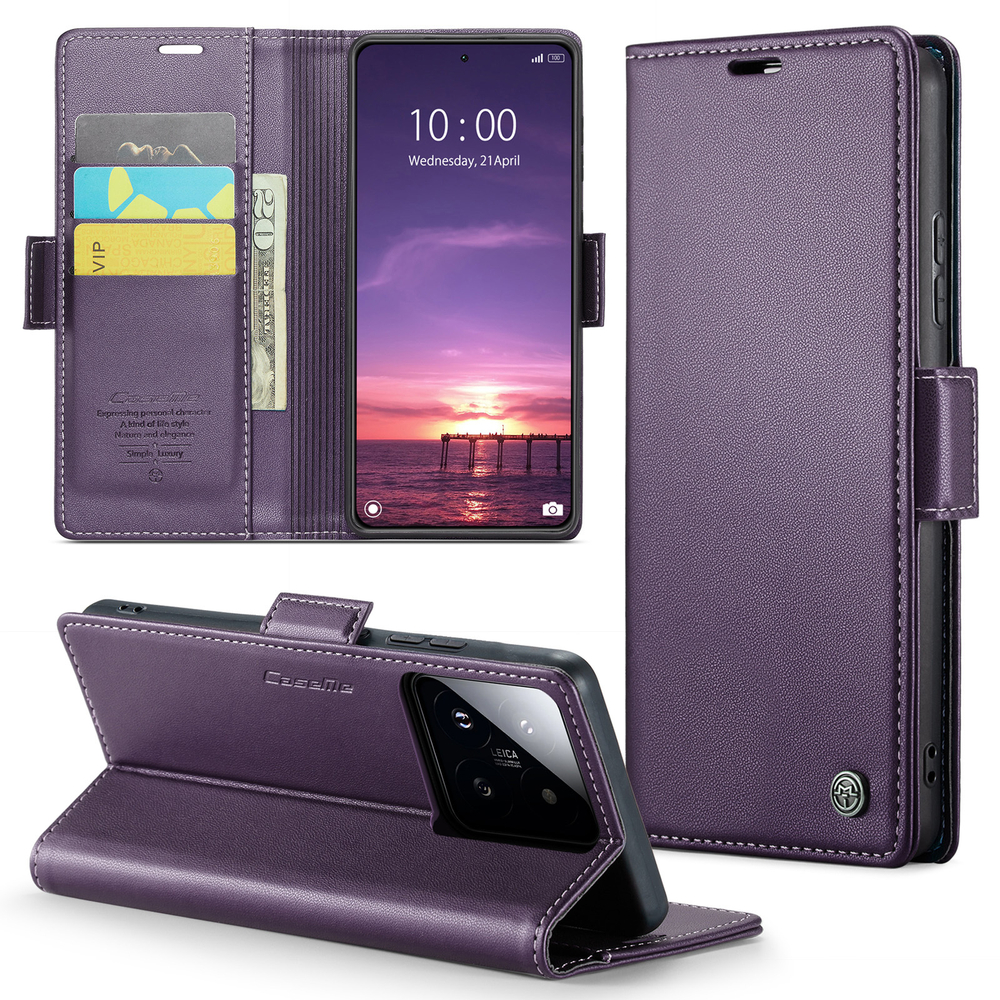 Чехол-книжка CaseMe Smooth Xiaomi 14