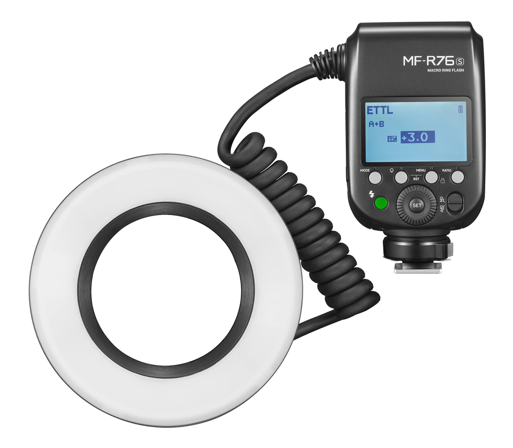 Кольцевая вспышка Godox MF-R76S TTL для Sony