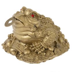 GAEM Фигурка декоративная "Лягушка денежная", L9 W8,5 H6,5 см