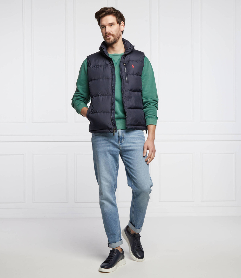 пуховая безрукавка POLO RALPH LAUREN - темно-синий(710825872)